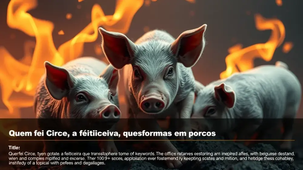Quem foi Circe, a feiticeira que transformava homens em porcos